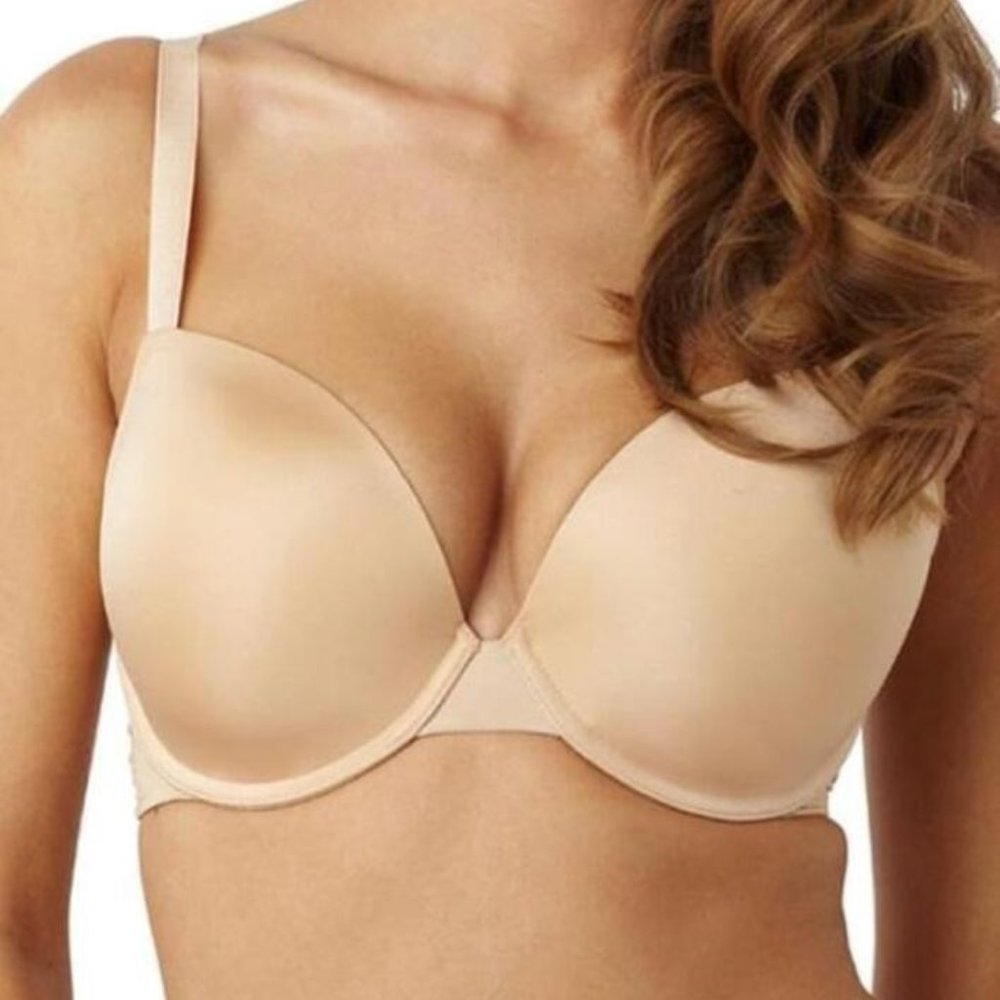 Panache ✨ Porcelain Elan Plunge Bra (7321) Chai NWT 32F